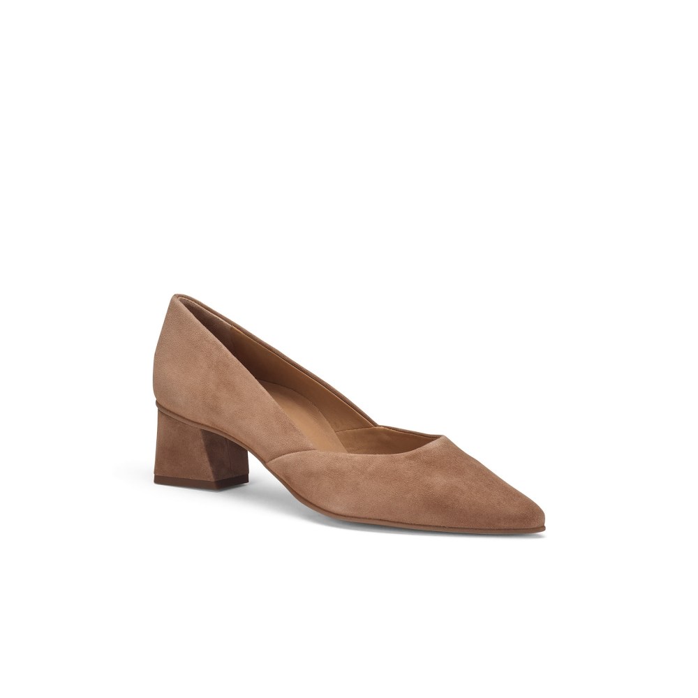 Paul Green Women's Witt Pump Nut Suede