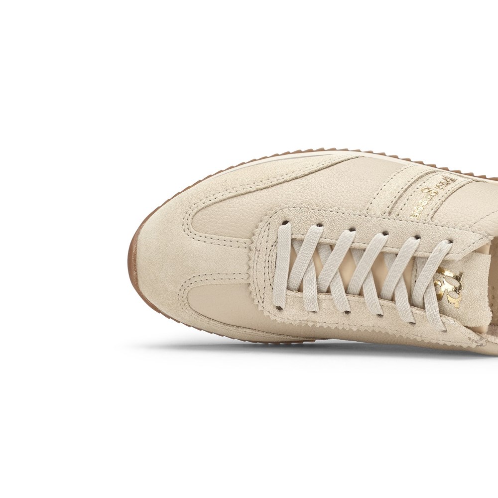 Paul Green Women's Bellevue Sneaker Ivory Biscuit