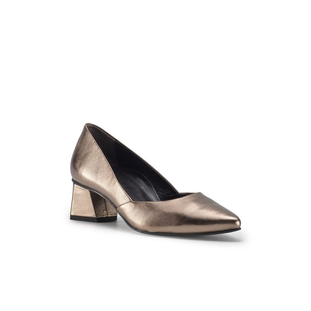Paul Green Women's Witt Pump Earth Metallic Nappa