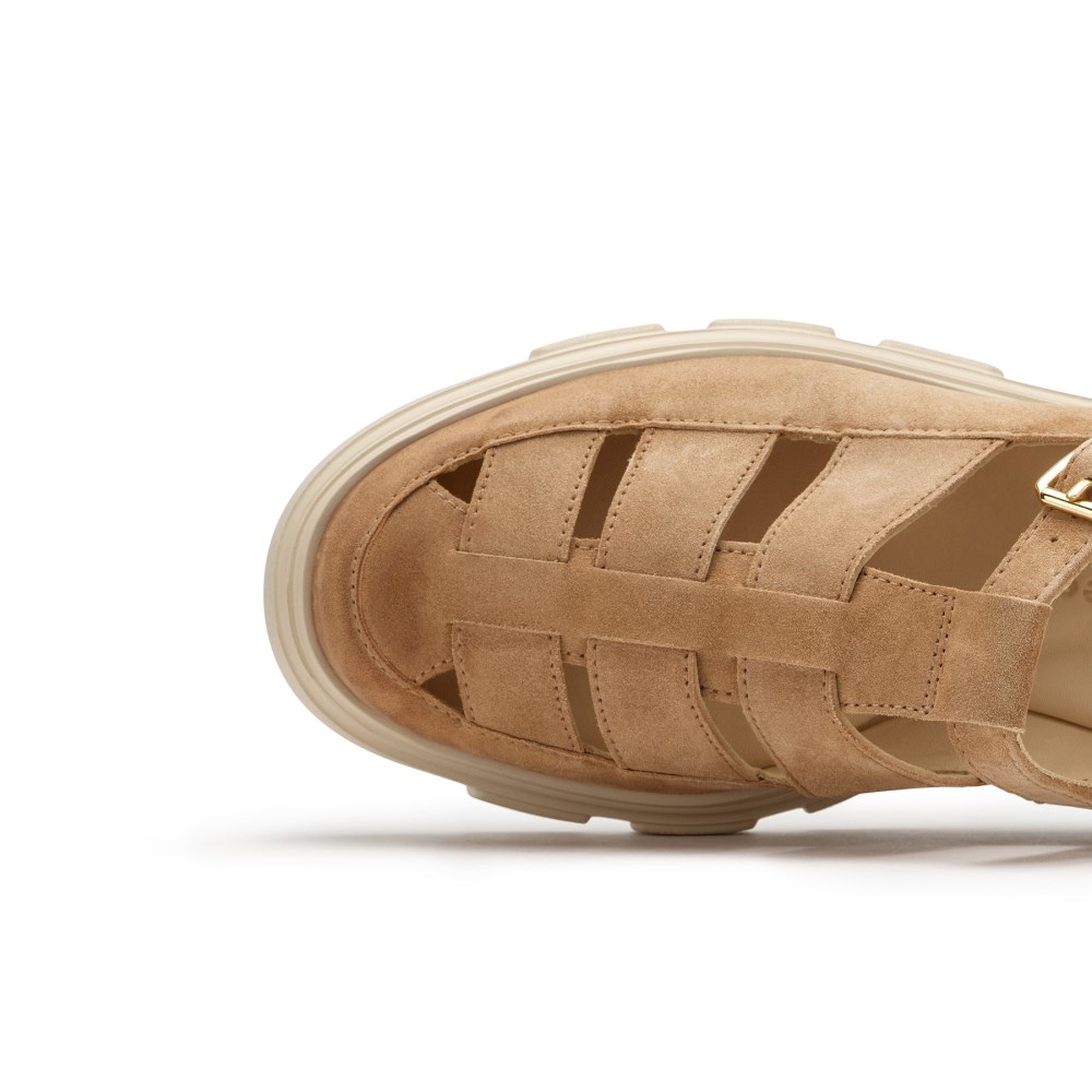 Paul Green Women's Drea Loafer Dakar Natural Suede