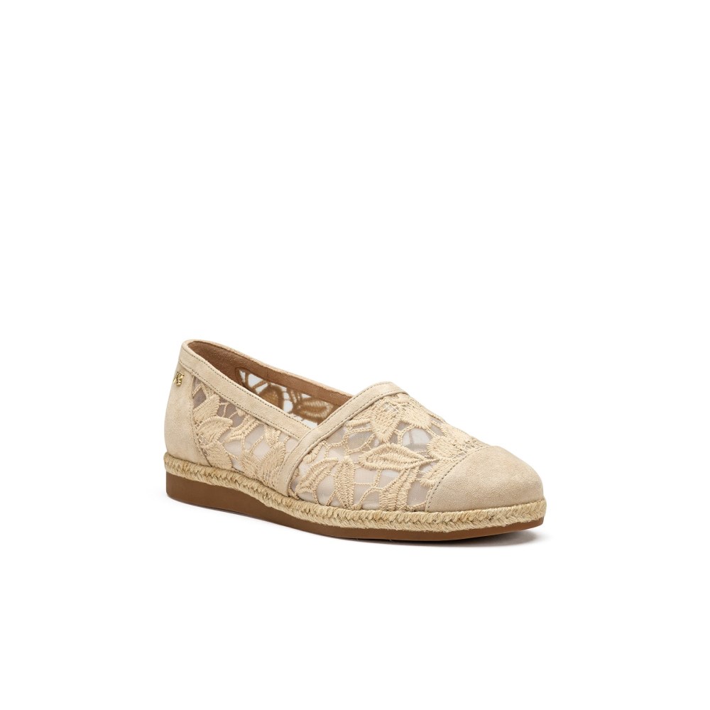 Paul Green Women's Danica Flat Biscuit Suede Blossom
