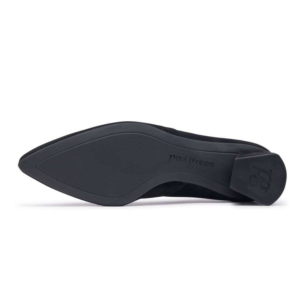 Paul Green Women's Witt Pump Black Suede
